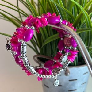 Beaded 2 in 1 (bracelet or necklace)